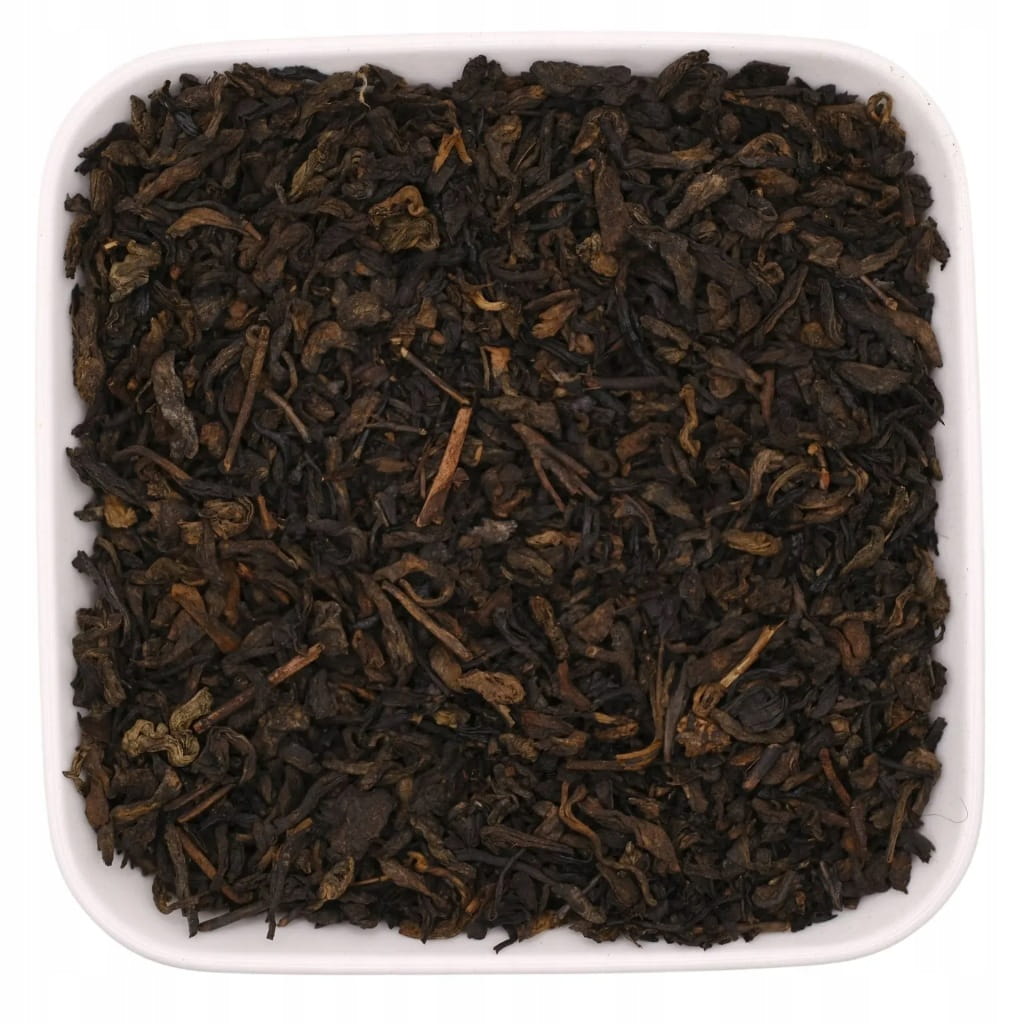 Czerwona herbata liściasta  z mlecznym aromatem 50 g - Pu Erh Milk