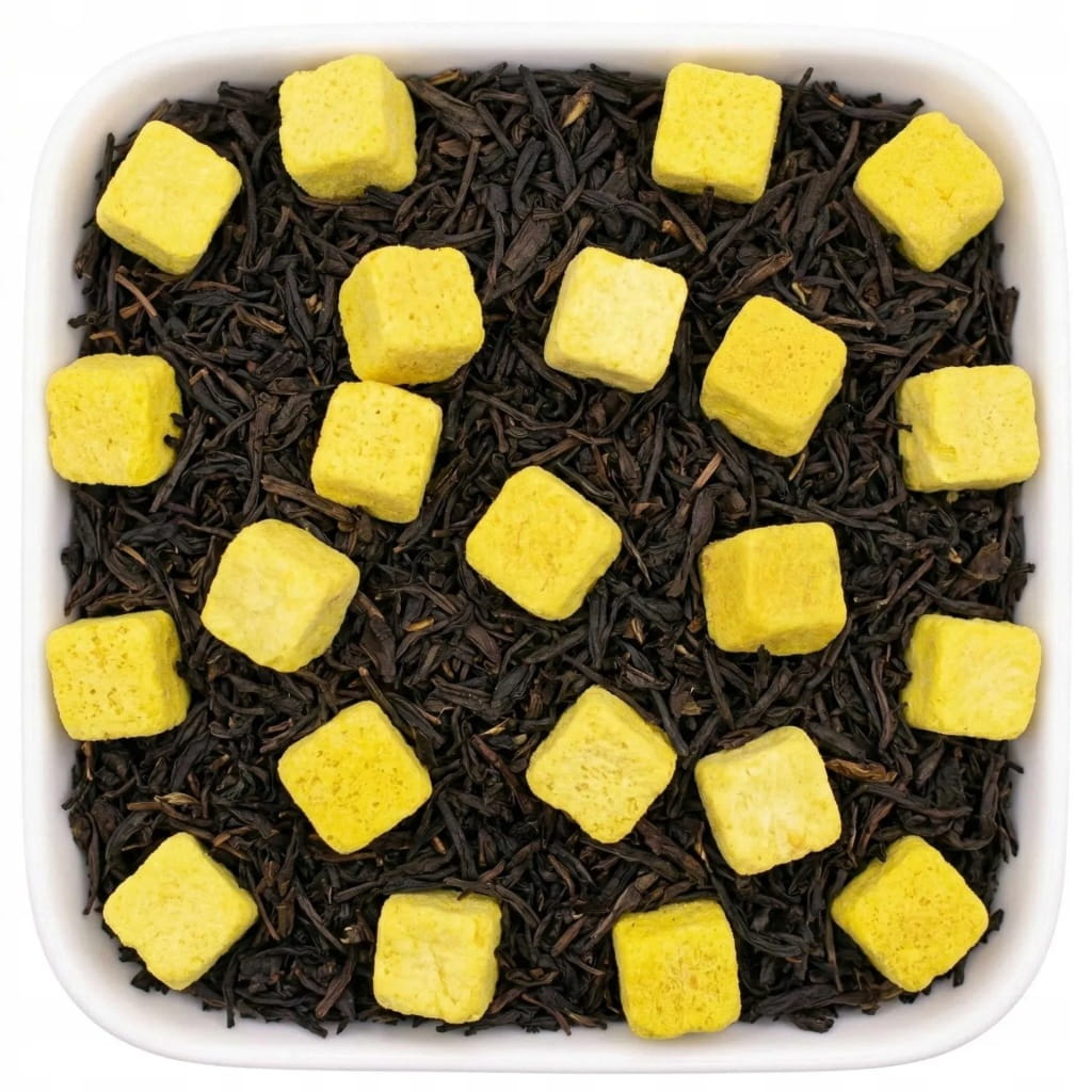 Czarna herbata liściasta aromatyzowana z marakują 50 g - Passion Black