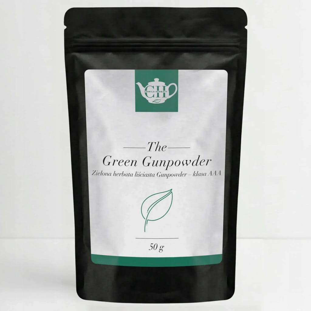 Chińska zielona herbata liściasta Gunpowder AAA 50 g