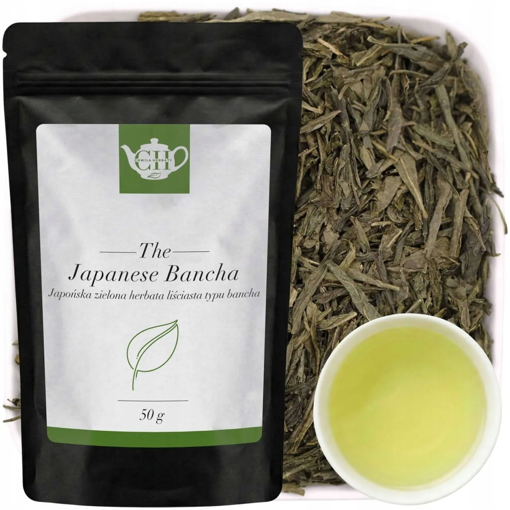 Japońska zielona herbata liściasta premium 50 g - Japanese Bancha