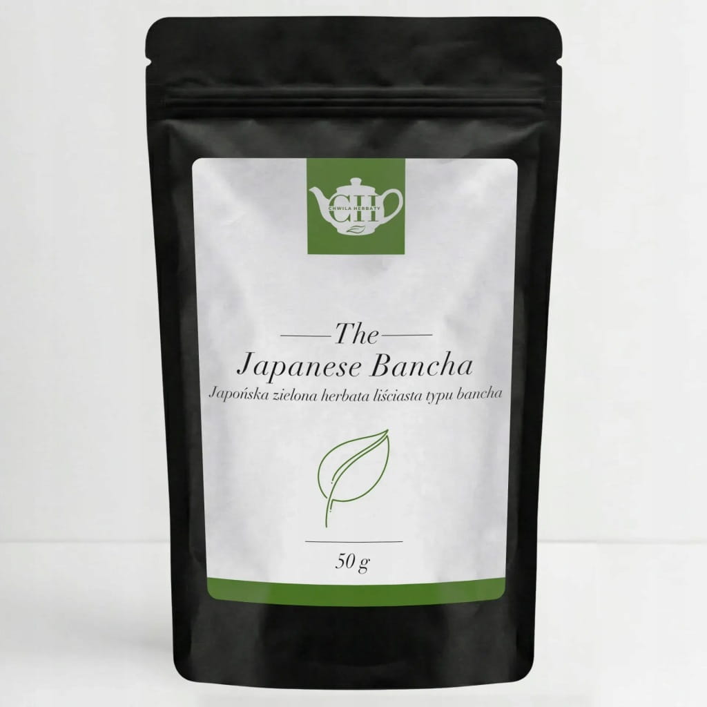 Japońska zielona herbata liściasta premium 50 g - Japanese Bancha