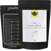 Chińska czarna herbata liściasta ze skórką i trawą cytrynową 50 g - Lemon Black