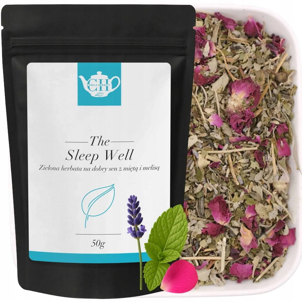 Mieszanka ziołowa z miętą, melisą i lawendą 50 g - Sleep Well