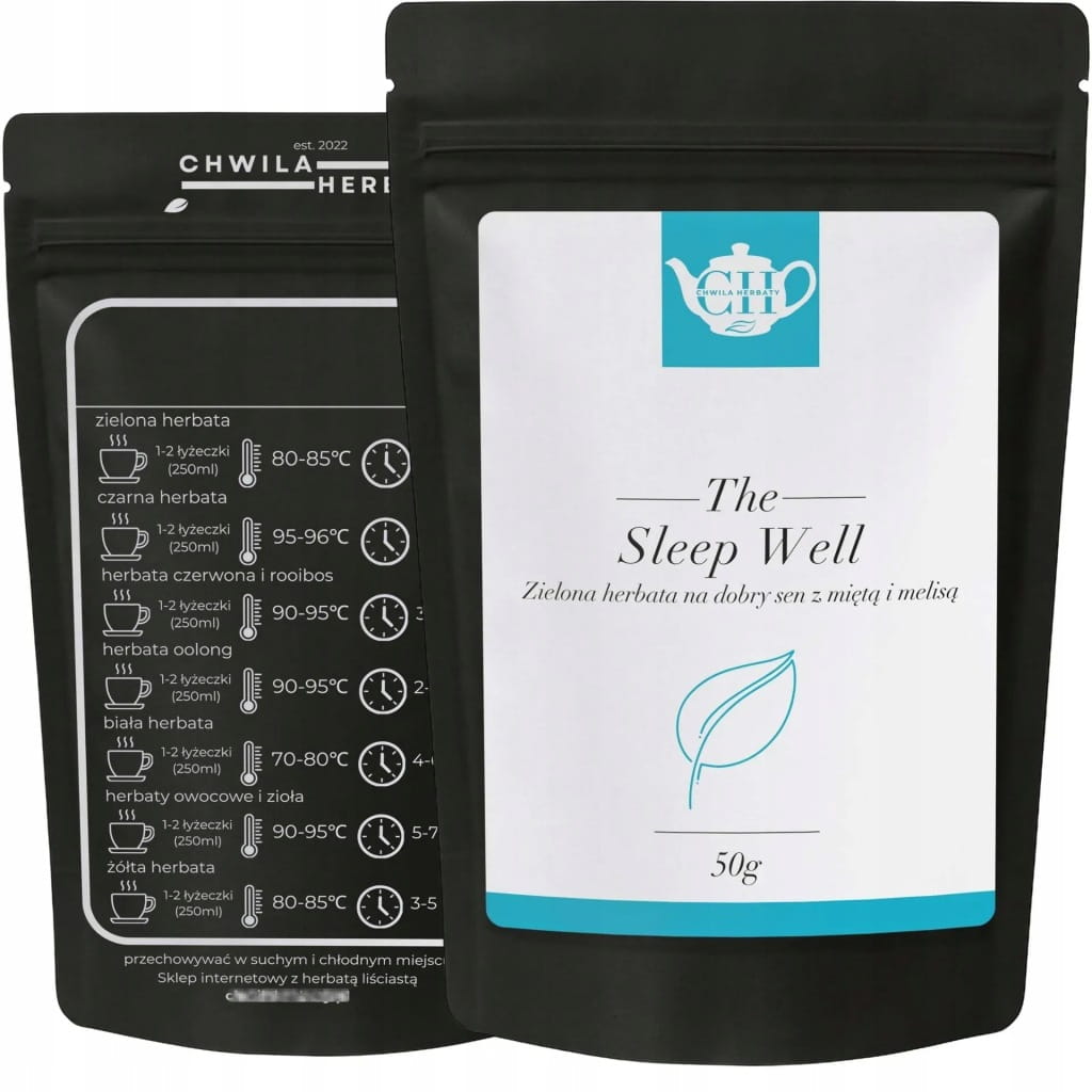 Mieszanka ziołowa z miętą, melisą i lawendą 50 g - Sleep Well