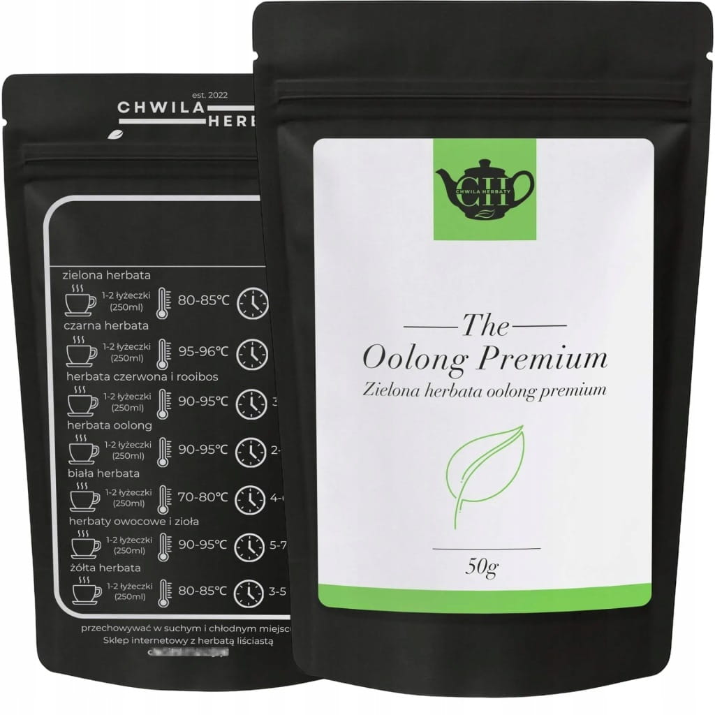 Zielona liściasta herbata ulung premium 50 g - Oolong premium