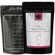 Czarna herbata liściasta z wiśnią i różą 50 g - Chinese Cherry