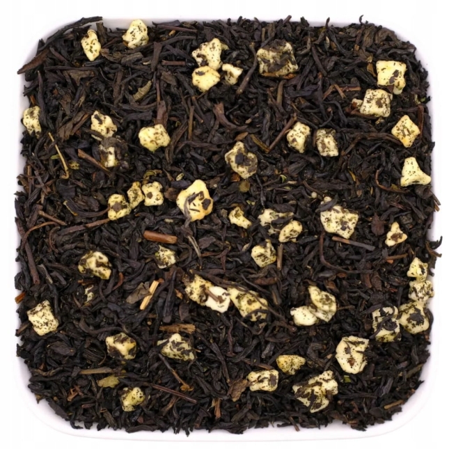 Chińska czarna herbata liściasta z dodatkiem jabłka i mięty 50 g - Apple Mint