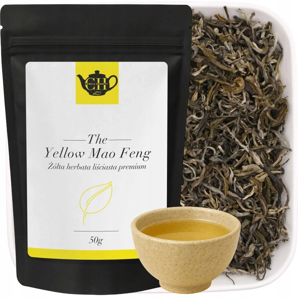 Chińska żółta herbata liściasta premium 50 g - Yellow Mao Feng