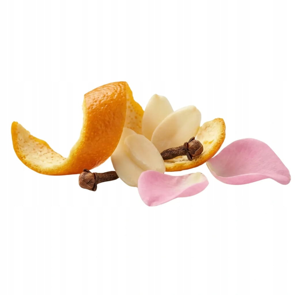 Japońska zielona herbata Sencha z migdałem, goździkiem, pomarańczą i różą 50 g - Christmas Story