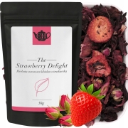 Owocowy hibiskus z truskawką i różą 50 g - Strawberry delight