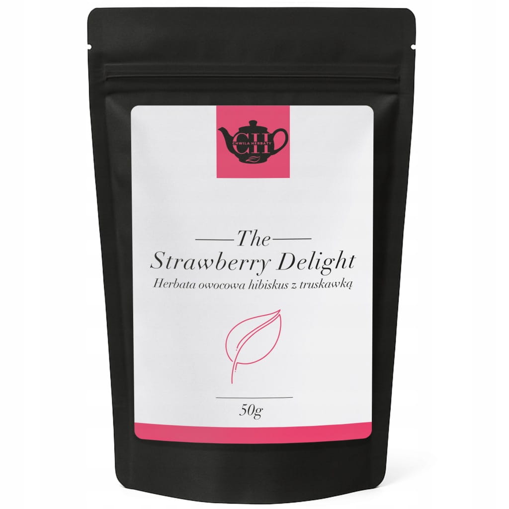 Owocowy hibiskus z truskawką i różą 50 g - Strawberry delight