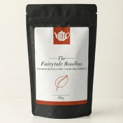 Czerwonokrzew afrykański z jabłkiem i truskawką 50 g - Fairytale Rooibos