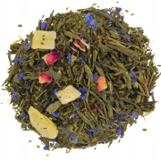 Japońska zielona herbata liściasta z dodatkiem mango i ananasa 50 g - Sencha Sweetness