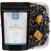 Czarna herbata liściasta owocowa z mango, ananasem i papają 50 g - Blue Tea Fruit