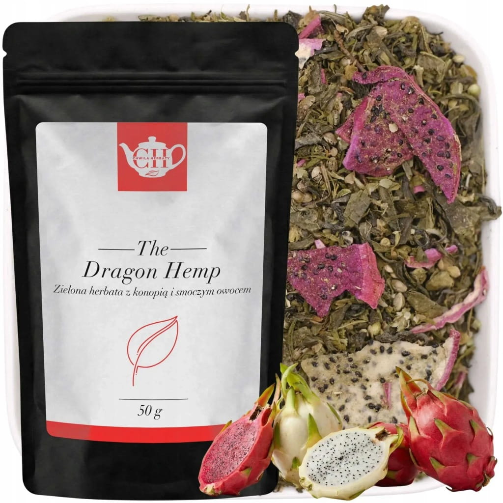 Herbata konopna ze smoczym owocem 50 g - Dragon Hemp