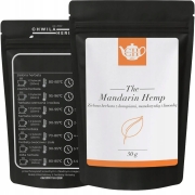Herbata konopna z dodatkiem mandarynki i limonki 50 g - Mandarin Hemp