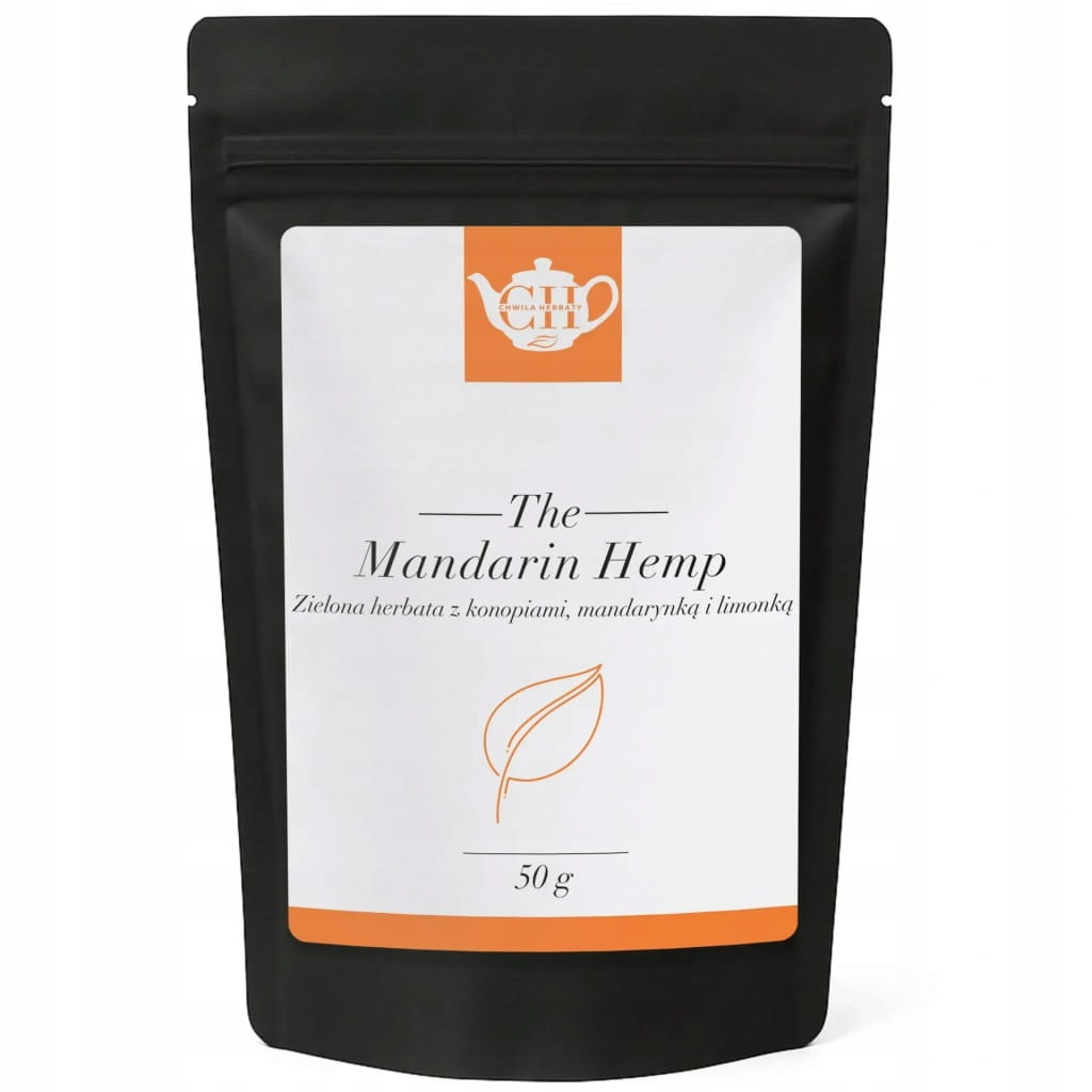 Herbata konopna z dodatkiem mandarynki i limonki 50 g - Mandarin Hemp