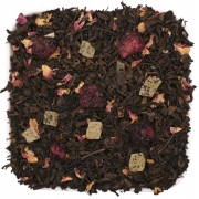 Czerwona herbata pu-erh z ananasem i wiśnią w rumie 50 g - Cherries in Rum