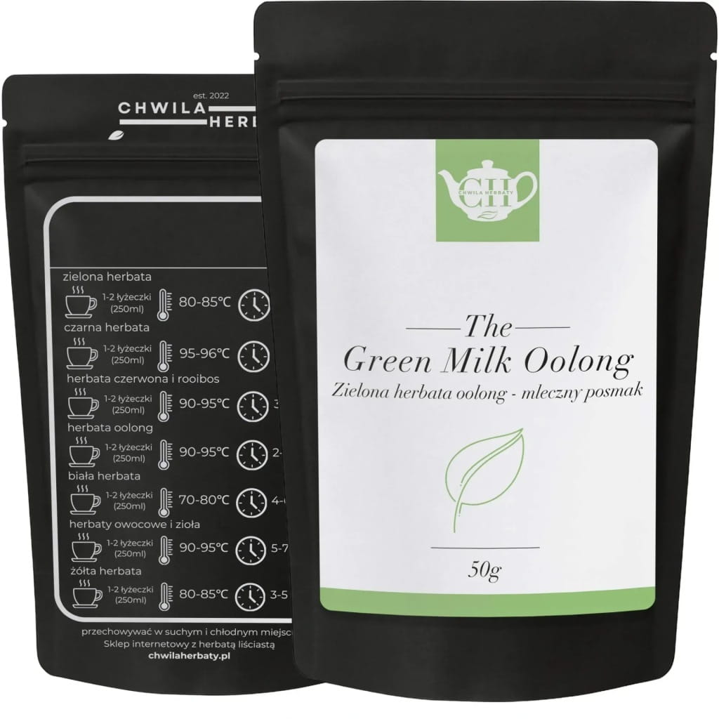 Zielona herbata ulung z mlecznym aromatem 50 g - Green Milk Oolong