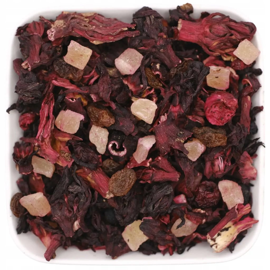 Owocowy hibiskus z wiśnią, ananasem, aronią i rodzynką 50 g - Fruit Paradise