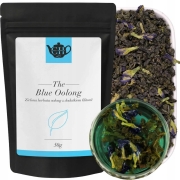 Niebieska herbata liściasta ulung z dodatkiem klitorii 50 g - Blue Oolong
