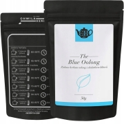 Niebieska herbata liściasta ulung z dodatkiem klitorii 50 g - Blue Oolong