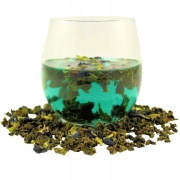 Niebieska herbata liściasta ulung z dodatkiem klitorii 50 g - Blue Oolong