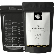 Bursztynowa chińska herbata liściasta premium 50 g - Gold Screw