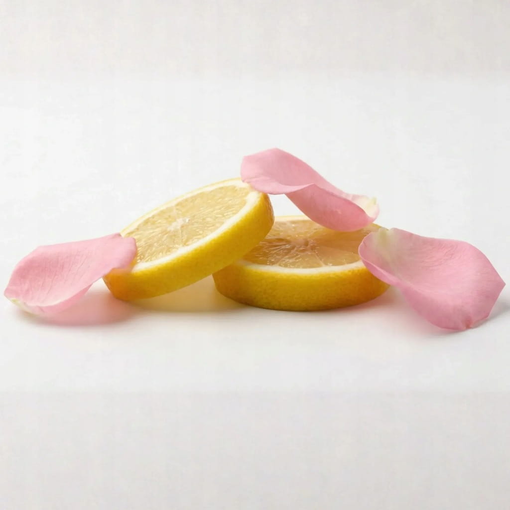 Czarna herbata liściasta z cytryną i różą 50 g - Lemon Box