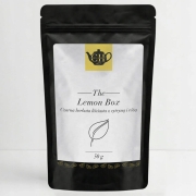 Czarna herbata liściasta z cytryną i różą 50 g - Lemon Box
