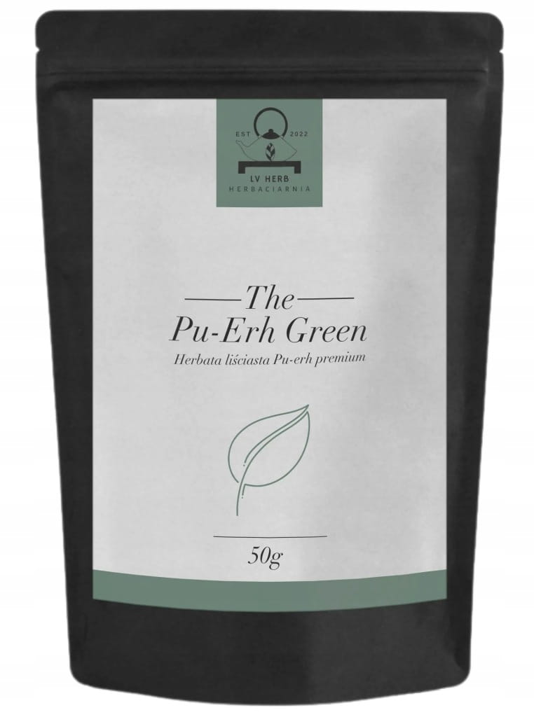 Czerwona herbata liściasta Pu-Erh klasyczna 50 g - Pu-Erh Green