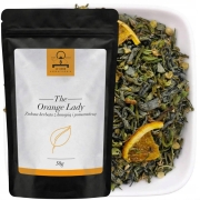 Herbata konopna z  dodatkiem skórki i owocu pomarańczy 50 g - Orange Lady