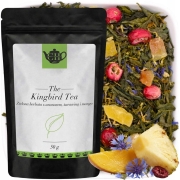 Zielona herbata sencha z ananasem, mango i żurawiną 50 g – Kingbird Tea