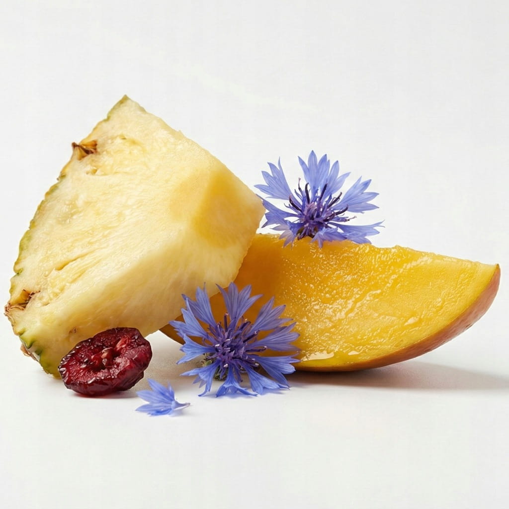 Zielona herbata sencha z ananasem, mango i żurawiną 50 g – Kingbird Tea