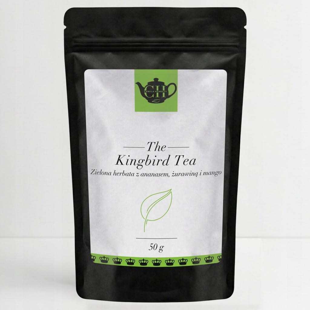 Zielona herbata sencha z ananasem, mango i żurawiną 50 g – Kingbird Tea