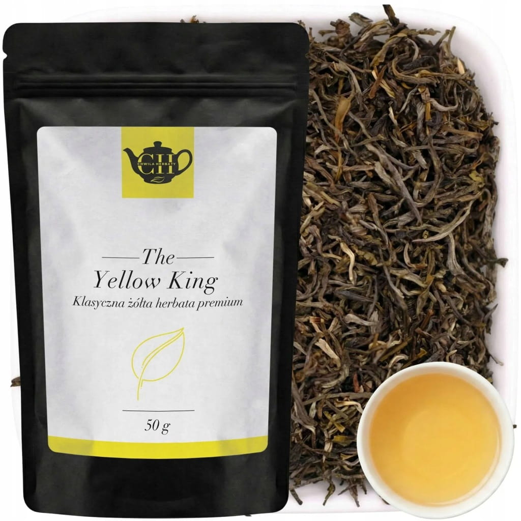 Klasyczna żółta herbata liściasta premium 50 g - Yellow King