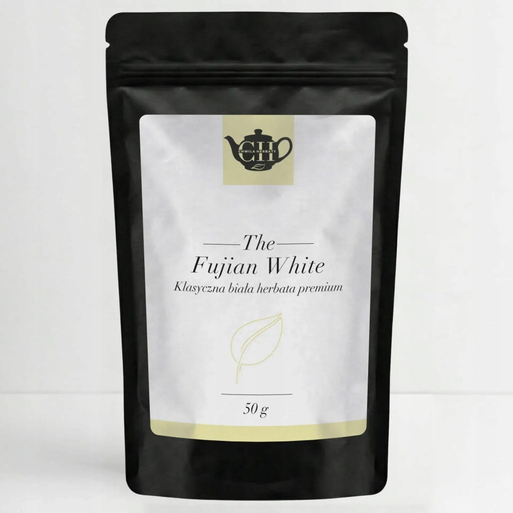 Klasyczna biała herbata liściasta premium 50 g - Fujian White Peony