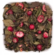 Owocowa biała herbata liściasta z żurawiną i różą 50 g - White Grenadina