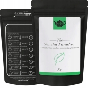 Japońska zielona herbata z pomarańczą i goździkiem 50 g - Sencha Paradise