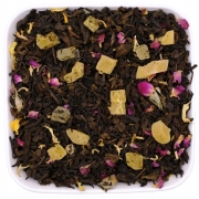 Czerwona herbata liściasta z mango i ananasem 50 g - Pu Erh Hawaii