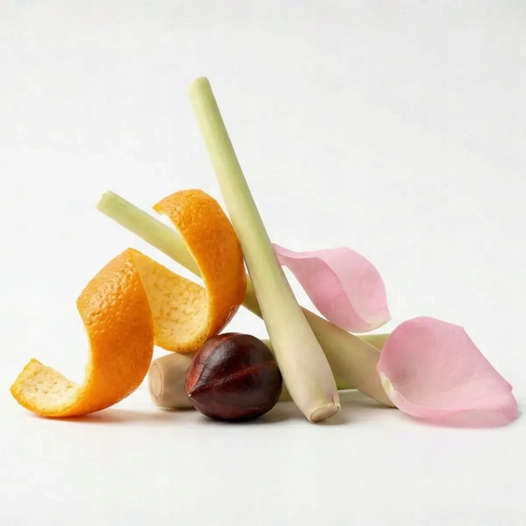 Afrykański czerwonokrzew granulowany z guaraną, pomarańczą i różą 50 g - Rooibos Guarana