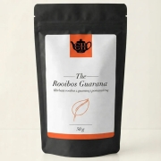 Afrykański czerwonokrzew granulowany z guaraną, pomarańczą i różą 50 g - Rooibos Guarana