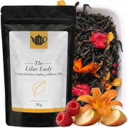 Owocowa czarna herbata z maliną, jabłkiem i lilią 50 g - Lilac Lady