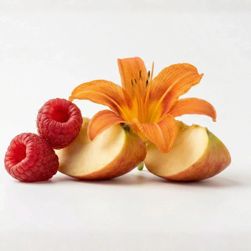 Owocowa czarna herbata z maliną, jabłkiem i lilią 50 g - Lilac Lady