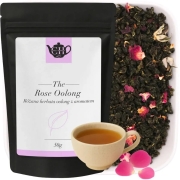 Różana herbata ulung z kwiatem róży 50 g - Rose Oolong