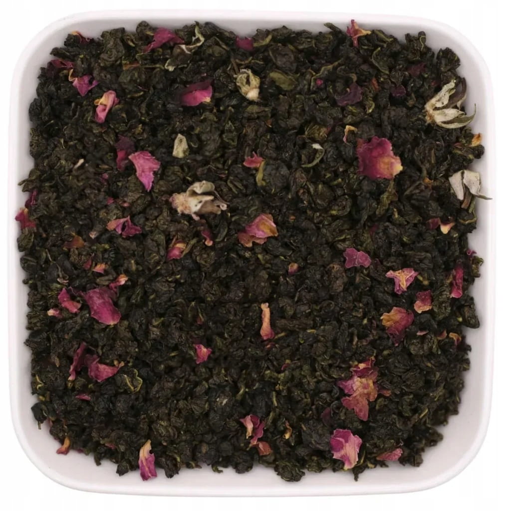 Różana herbata ulung z kwiatem róży 50 g - Rose Oolong