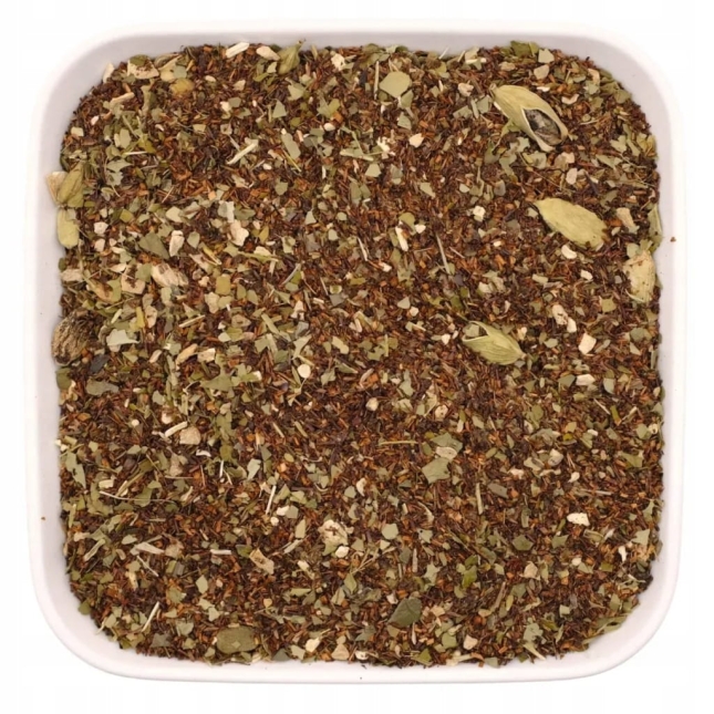 Czerwonokrzew afrykański z dodatkiem yerba mate, imbiru i kardamonu 50 g - Rooibos Slim Figure