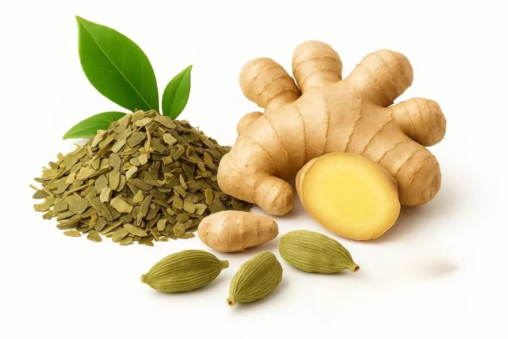 Czerwonokrzew afrykański z dodatkiem yerba mate, imbiru i kardamonu 50 g - Rooibos Slim Figure