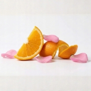 Japońska zielona herbata liściasta z owocem pomarańczy i rożą 50 g - Sunny Sencha