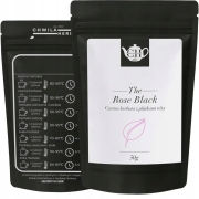 Chińska czarna herbata liściasta z płatkami róży 50 g - Rose Black